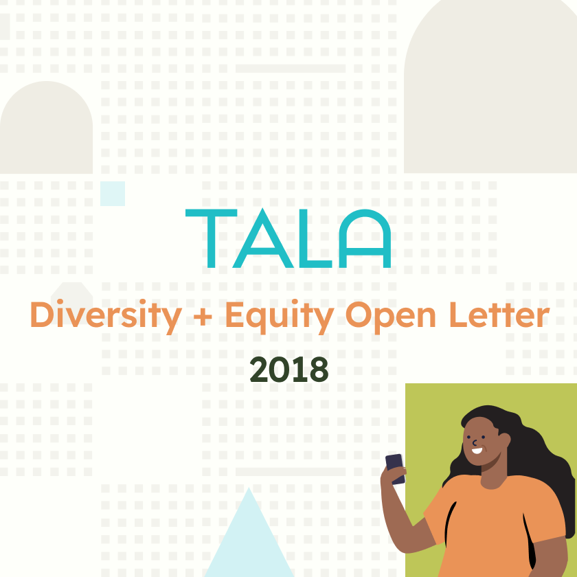 Diversity and equity open letter